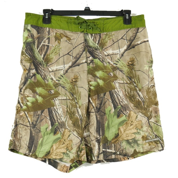 men's realtree swim trunks